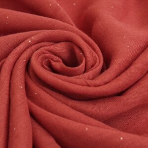 Glitter Lawn Hijab Orange