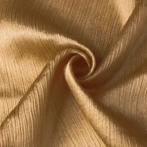 Crinkle Silk Hijabs - Golden